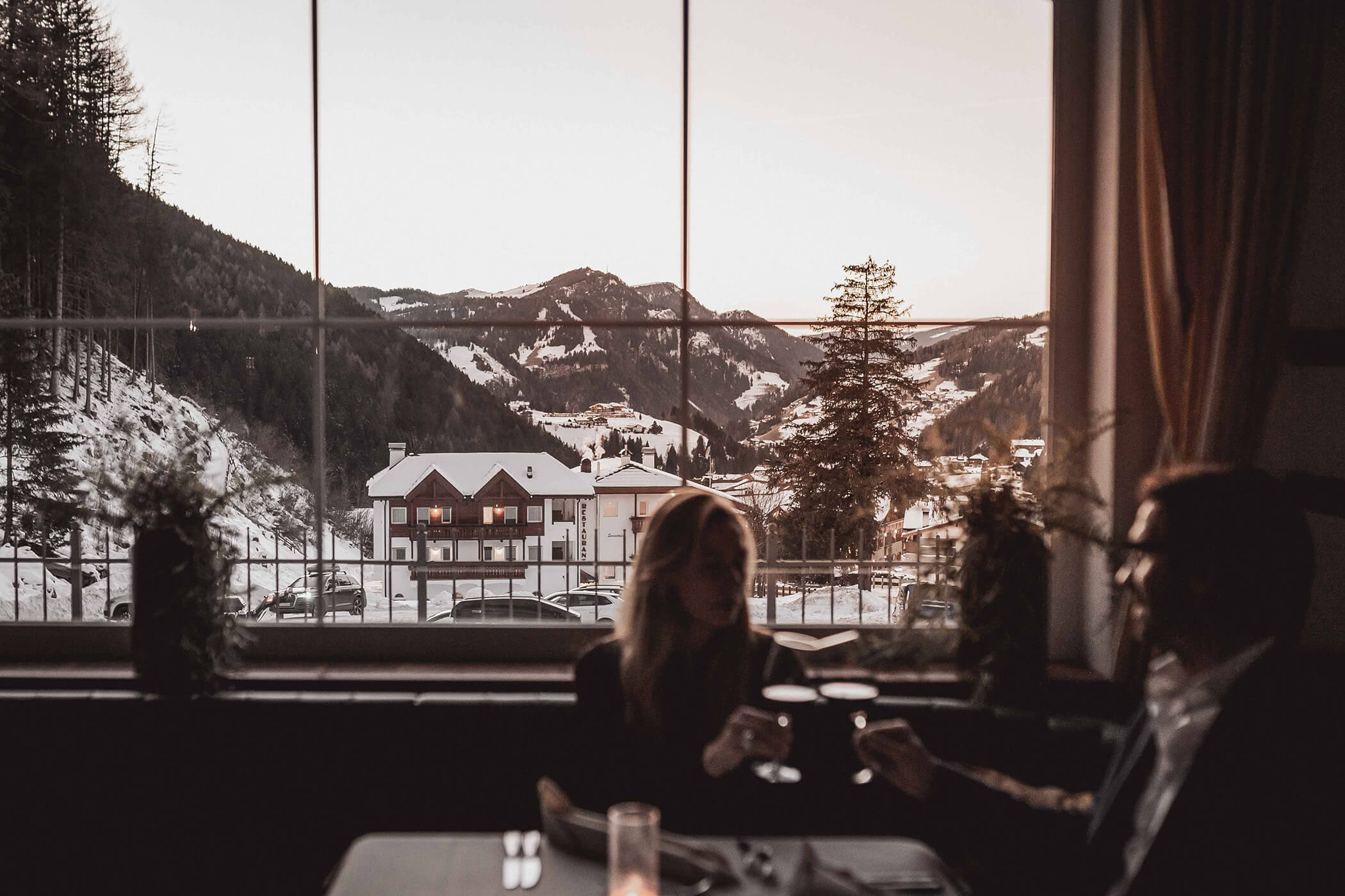 Dinner at the Hotel Continental