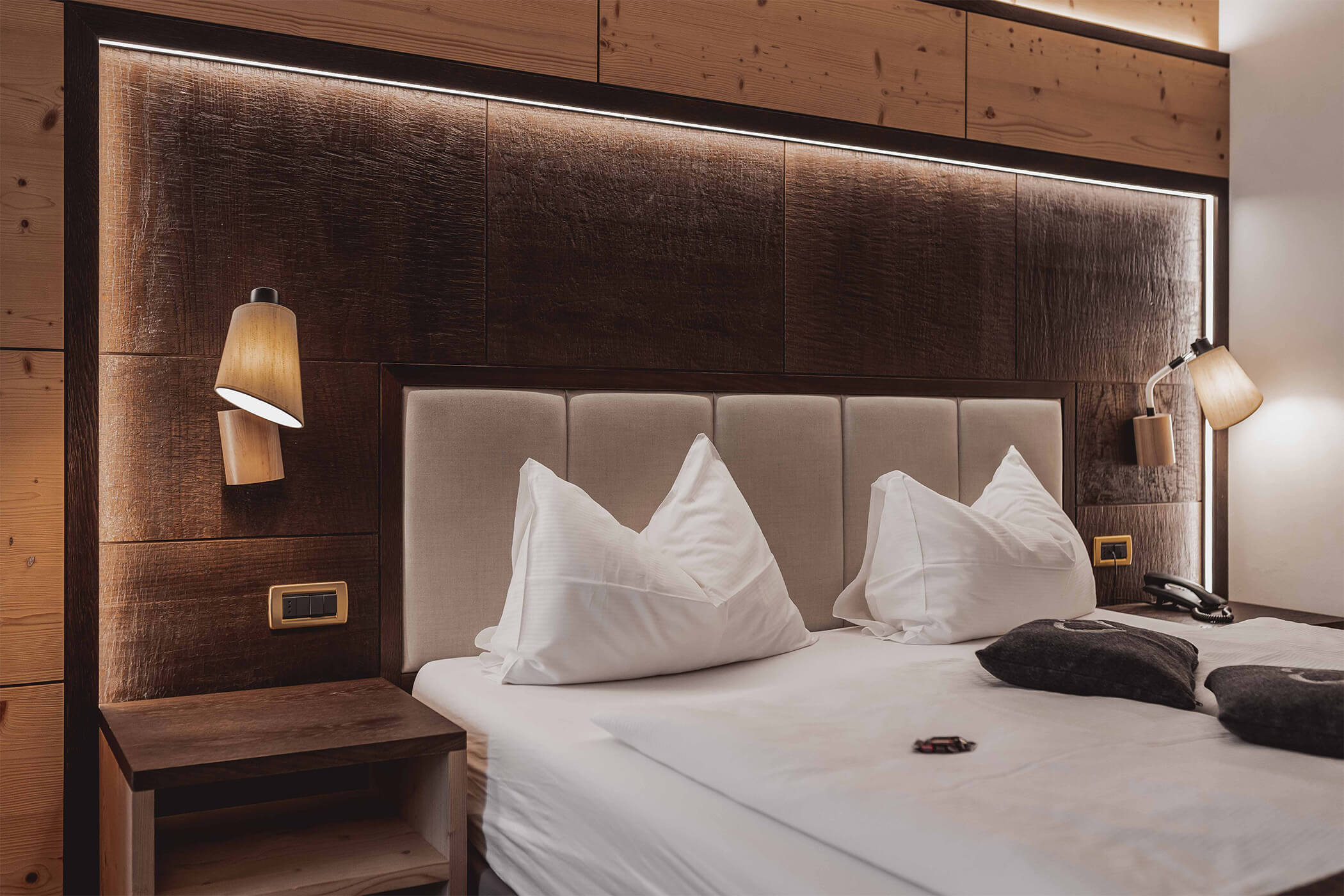 Bed in Classic double room 